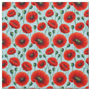Search for blue poppies fabric Botanical