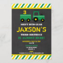 Search for yellow tractor party invitations Farm