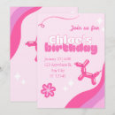 Search for balloon dog invitations Girl