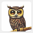 Search for wise owl stickers Wildlife