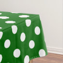 Search for green polka dot tablecloths Dots