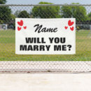 Search for will you marry me banners Marriage