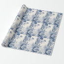 Search for french toile wrapping paper Antique