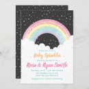 Search for storm invitations Rainbow baby