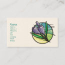 Search for crocus business cards Nature