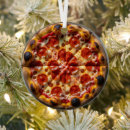 Search for pizza christmas tree decorations Food