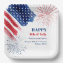 Search for 4th of july paper plates Watercolor