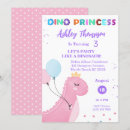 Search for princess dinosaur invitations T rex