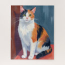 Search for calico cats puzzles White