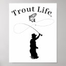 Search for trout fly posters Fishing pole