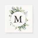 Search for fancy cocktail wedding napkins Classic fancy script typography