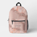 Search for rose gold backpacks Back to school