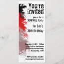 Search for rockstar party invitations Black