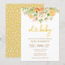 Search for yellow baby girl shower invitations Elegant