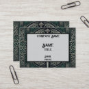 Search for gaelic business cards Green