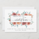Search for watercolor bridesmaid cards Dusty blue