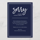 Search for sorry invitations Cancellation