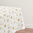 Search for confetti tablecloths Gold