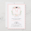 Search for monogram graduation invitations Bow