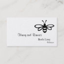 Search for buzzing business cards Insect