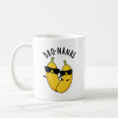 Search for funny banana mugs Fruit pun