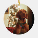 Search for vizsla christmas tree decorations Animal