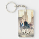 Search for beasts key rings Wizard