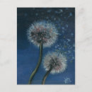 Search for desires postcards Blue