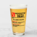 Search for funny beer glasses Prescription