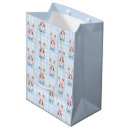 Search for blue and white check gingham gift bags Baby shower