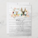 Search for rustic deer wedding invitations Forest