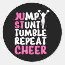 Search for stunting stickers Cheerleading