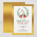 Search for unicorn christmas invitations White