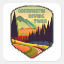 Search for dividing stickers Continental divide trail