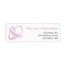 Search for eighties return address labels Pink