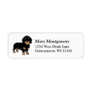 Search for sausage dog return address labels Fun