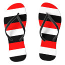 Search for black white striped thongs Stripes