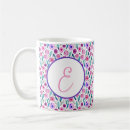 Search for watercolor floral pattern mugs Purple