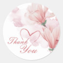 Search for romantic floral watercolor stickers Blush pink