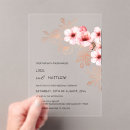 Search for pink cherry blossom wedding invitations Flower