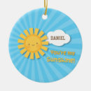 Search for sunny christmas tree decorations You are my sunshine