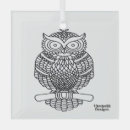 Search for owl drawing christmas tree decorations Bird
