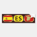 Search for spanish flag bumper stickers Country