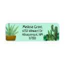 Search for cactus plant return address labels Gardener