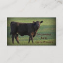 Search for bulls business cards Cattle