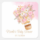 Search for hot pink baby shower stickers Girly