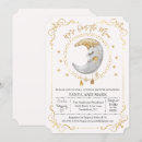 Search for over the moon baby shower invitations Glitter