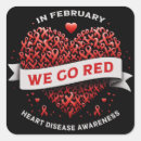 Search for heart disease month stickers February