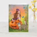 Search for illustration halloween cards Witch