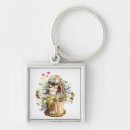 Search for basket square key rings Flowers